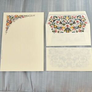 Rossi Classic Florentine social stationary - 10 sheets & 10 envelopes - NIB